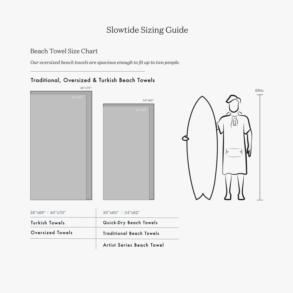 Deville Turkish Towel - Slowtide